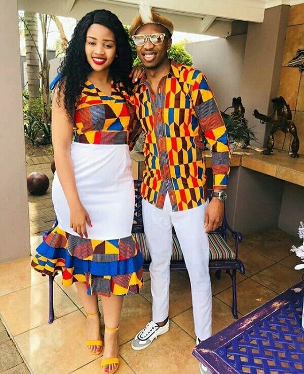 PICTURES: 10 Matching Ankara Outfits Trend For Couples